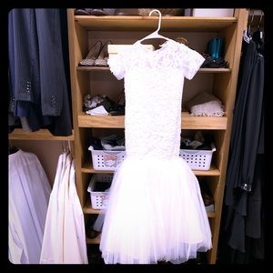 Miniature junior Bridal Gown Flower Girl NWT